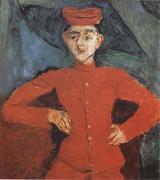 Chaim Soutine Page Boy at Maxim's (mk09) oil painting artist